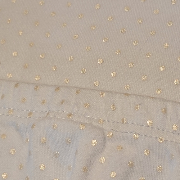 LITTLE TOTS 🐾 2pc Blue 'n White Embroidered Doggie Silver Polka Dot Outfit 0-3M - Picture 12 of 17